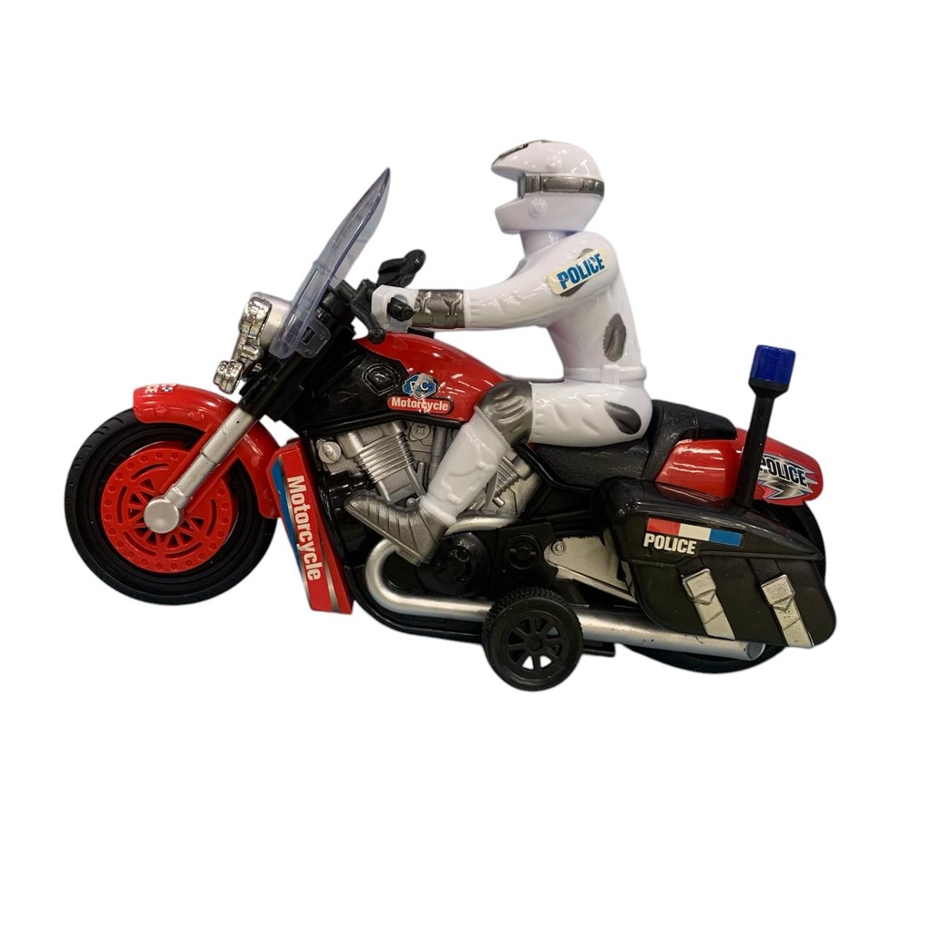 MOTO POLICIA C/LUZ Y SONIDO