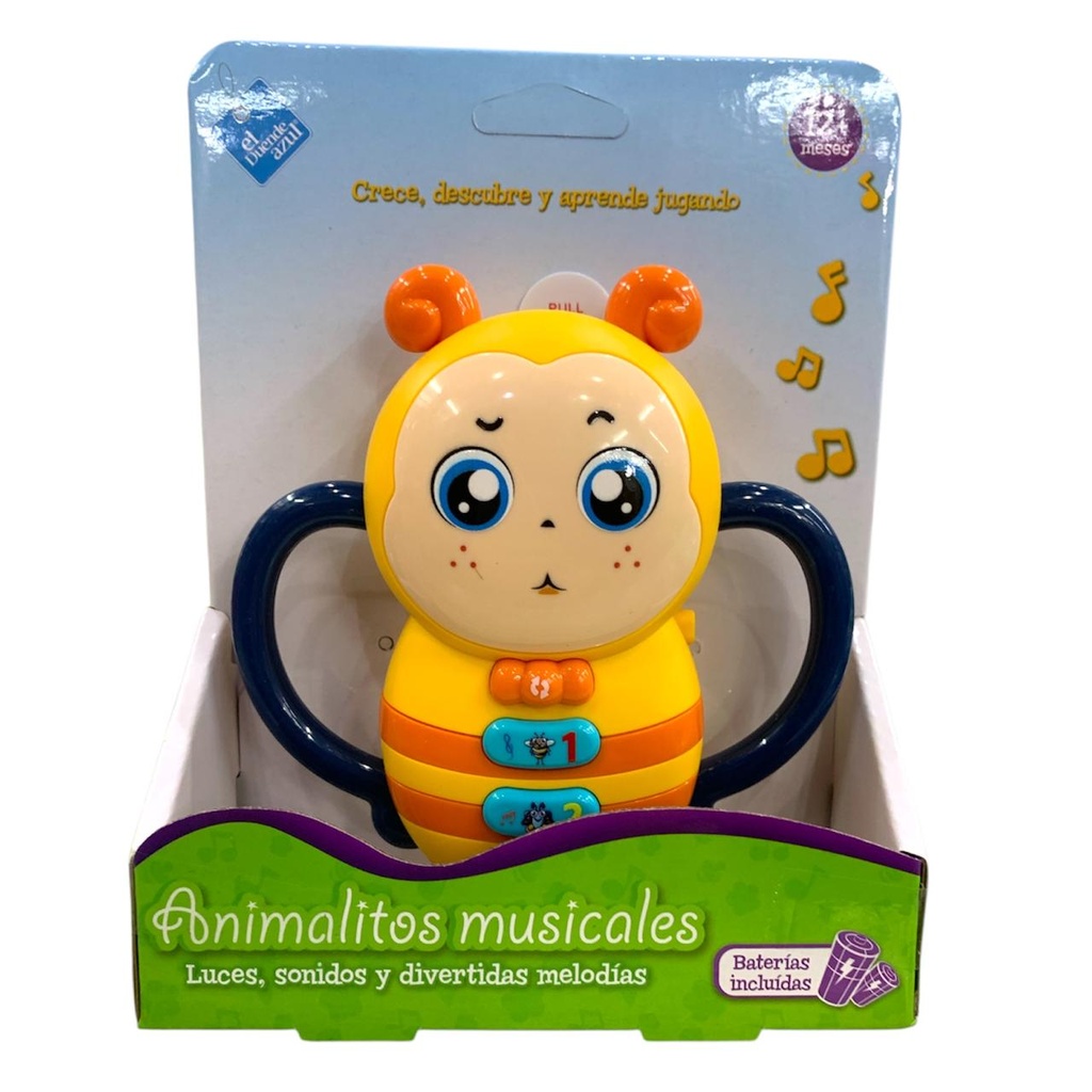 SONAJERO MUSICAL ANIMALES