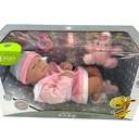PURE BABY 35 CM + PELUCHE