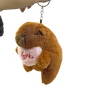 LLAVERO CAPIBARA "LOVE"