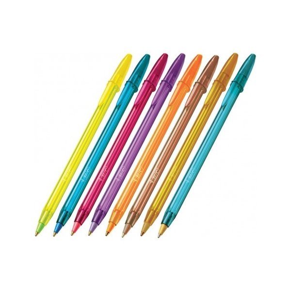 LAPICERA BIC TURQUESA CRISTAL "FASHION"