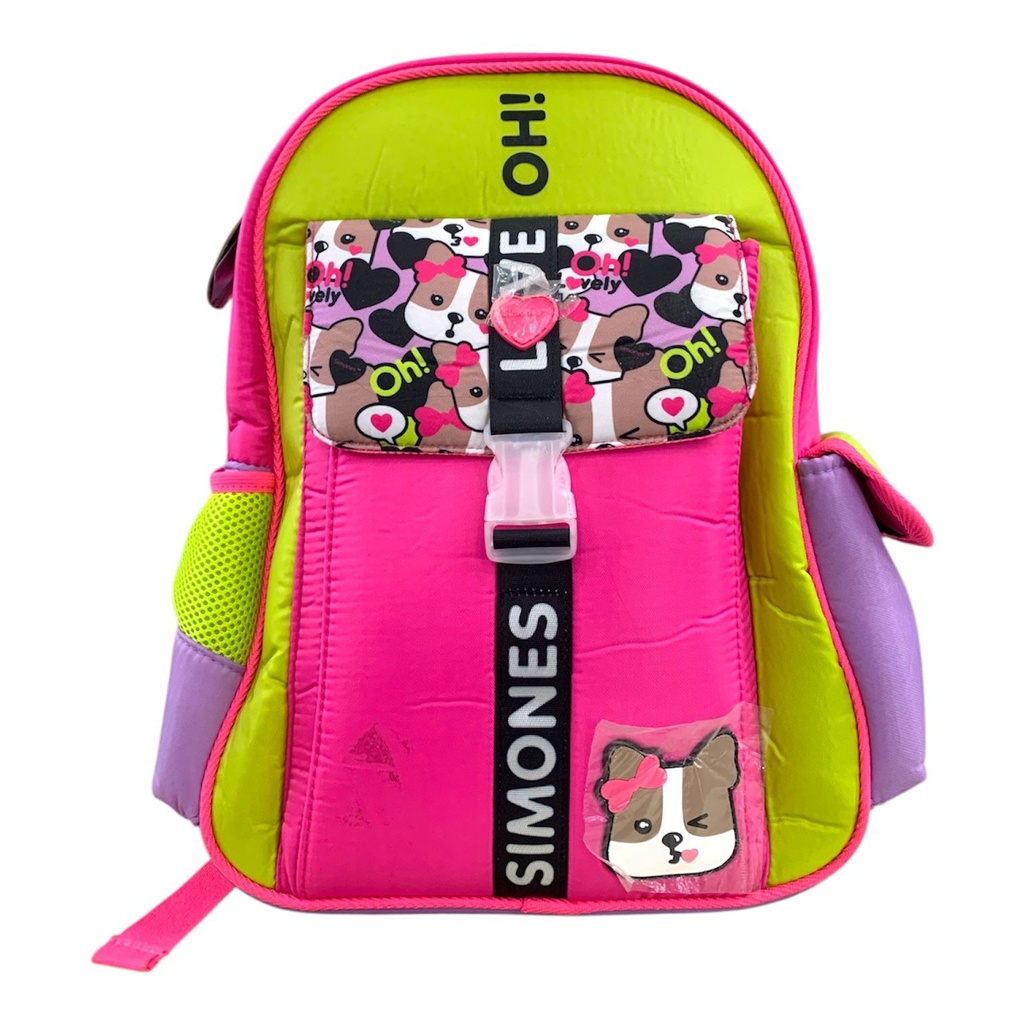 MOCHILA 16' ESPALDA SIMONES DETALLE CINTO