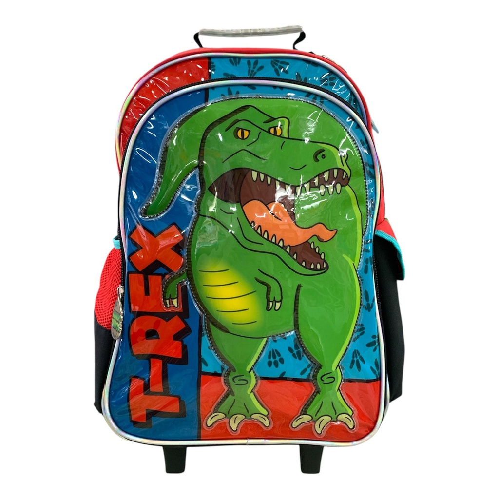 MOCHILA 18' CARRO MUNDO DINO