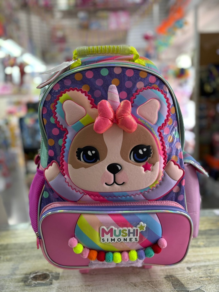 MOCHILA SIMONES 18" CON CARRO