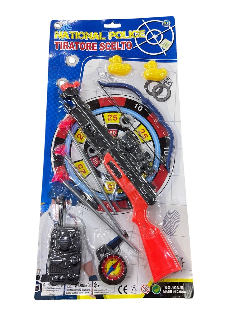 NATIONAL POLICE TIRADOR BLISTER