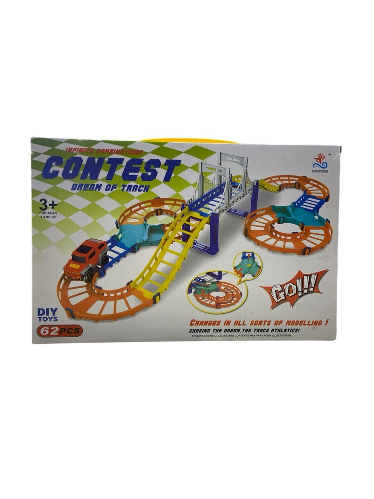 PISTA DE AUTO CONTEST 62 PZAS