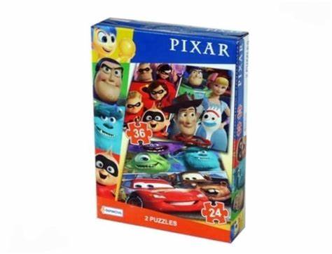 PIXAR PUZZLE 24 Y 36 PZAS