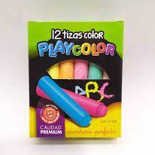 PLAYCOLOR X12 TIZAS COLOR