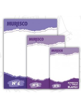 REPUESTO DE HOJA BLANCA N3 MURESCO X8