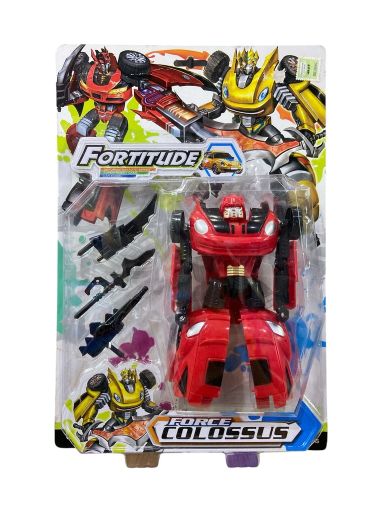ROBOT TRANSFORMER EN BLISTER