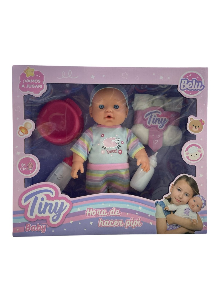 TINY BEBE HORA DE HACER PIPI