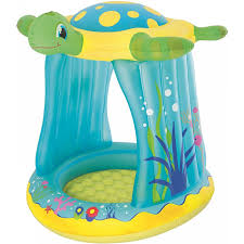 TURTLE TOTZ PLAY POOL - 43 X 38 X 41/