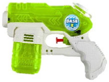 PISTOLA DE AGUA FAST SHOT TRANSPARENTE