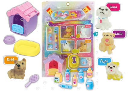 JULIANA X 4 PETS SET