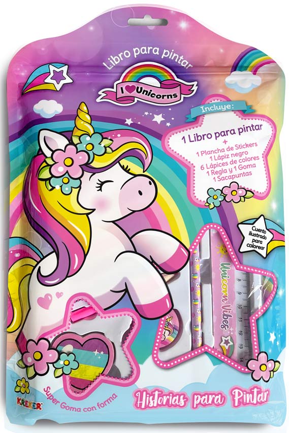 HISTORIAS PARA PINTAR LIBRO GRANDE PARA COLOREAR