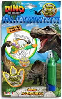 CUENTO DINO AVENTURAS PARA COLOREAR 