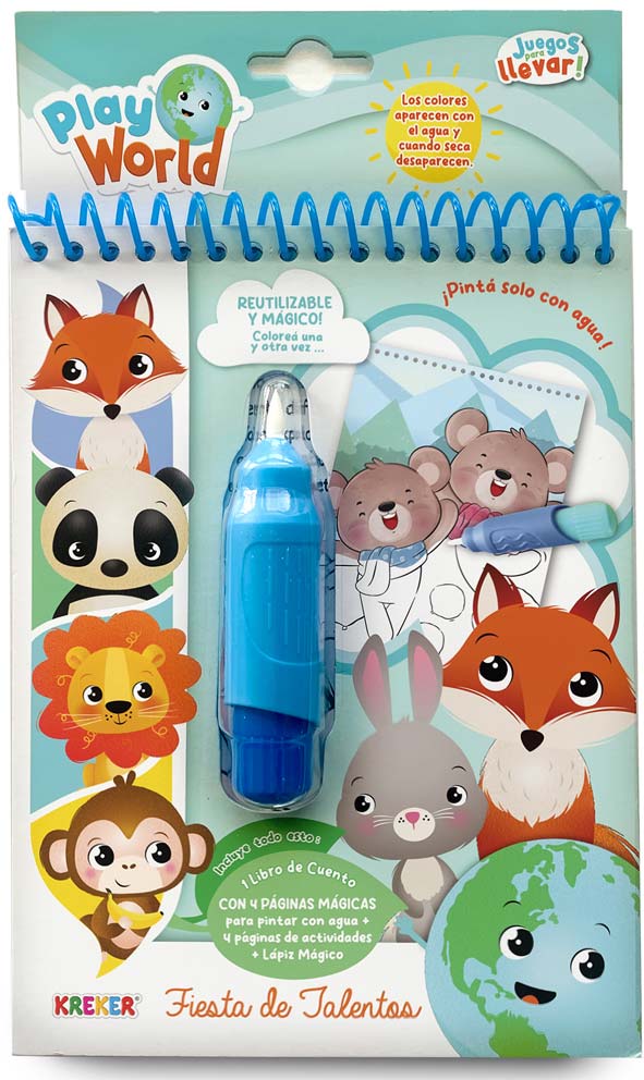 LIBRO FIESTA DE TALENTOS PARA PINTAR