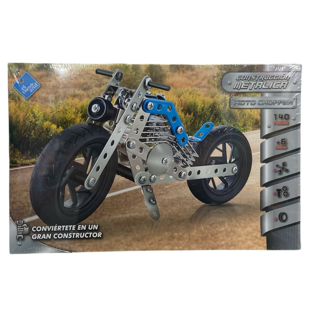 CONSTRUCCION METALICA MOTO 140 PZAS