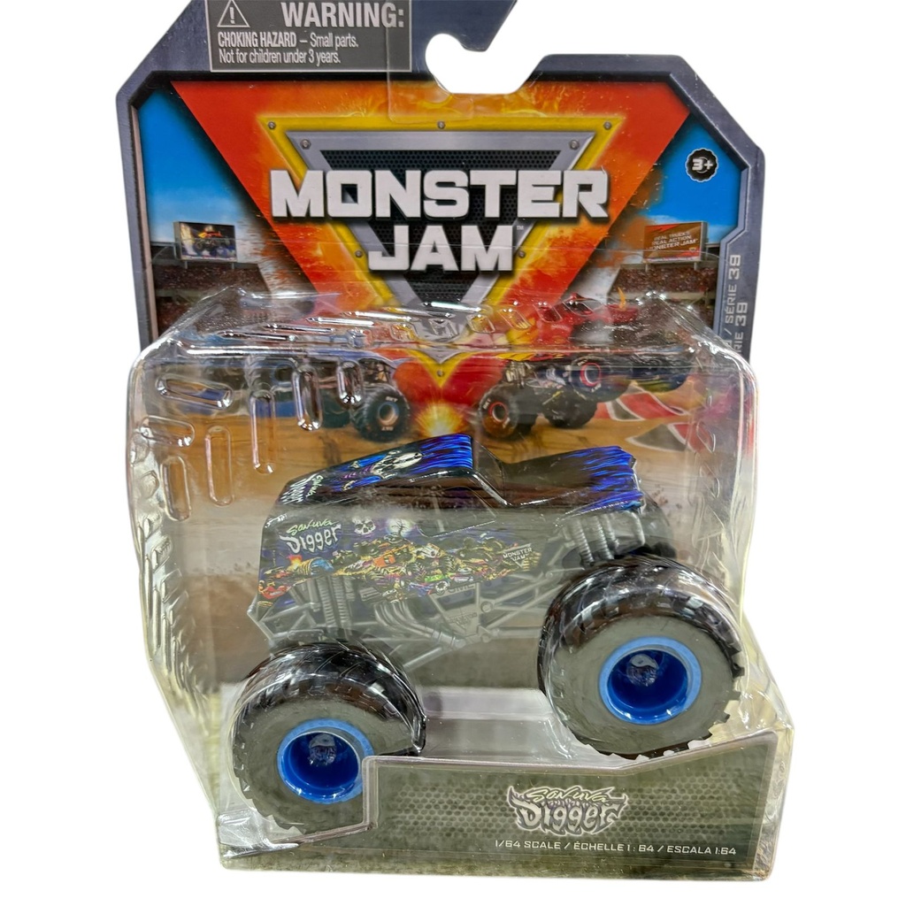 MONSTER JAM- VEHICULO DIE CAST