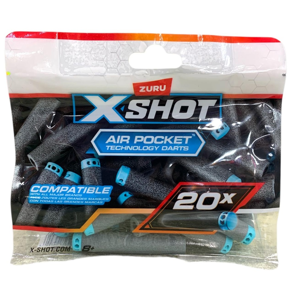 X-SHOT AIR POCKET REPUESTO X20