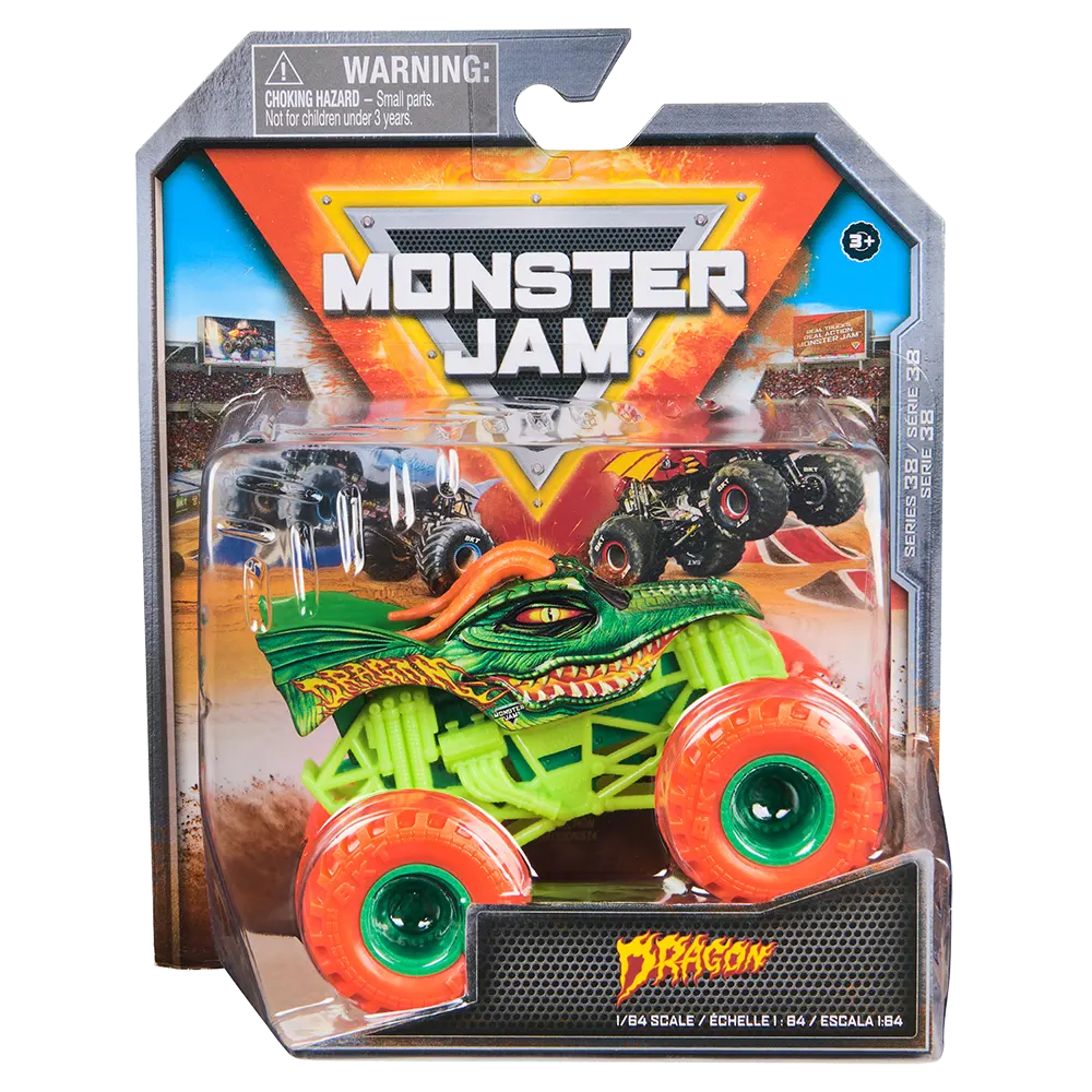 MONSTER JAM 1:64 DRAGON