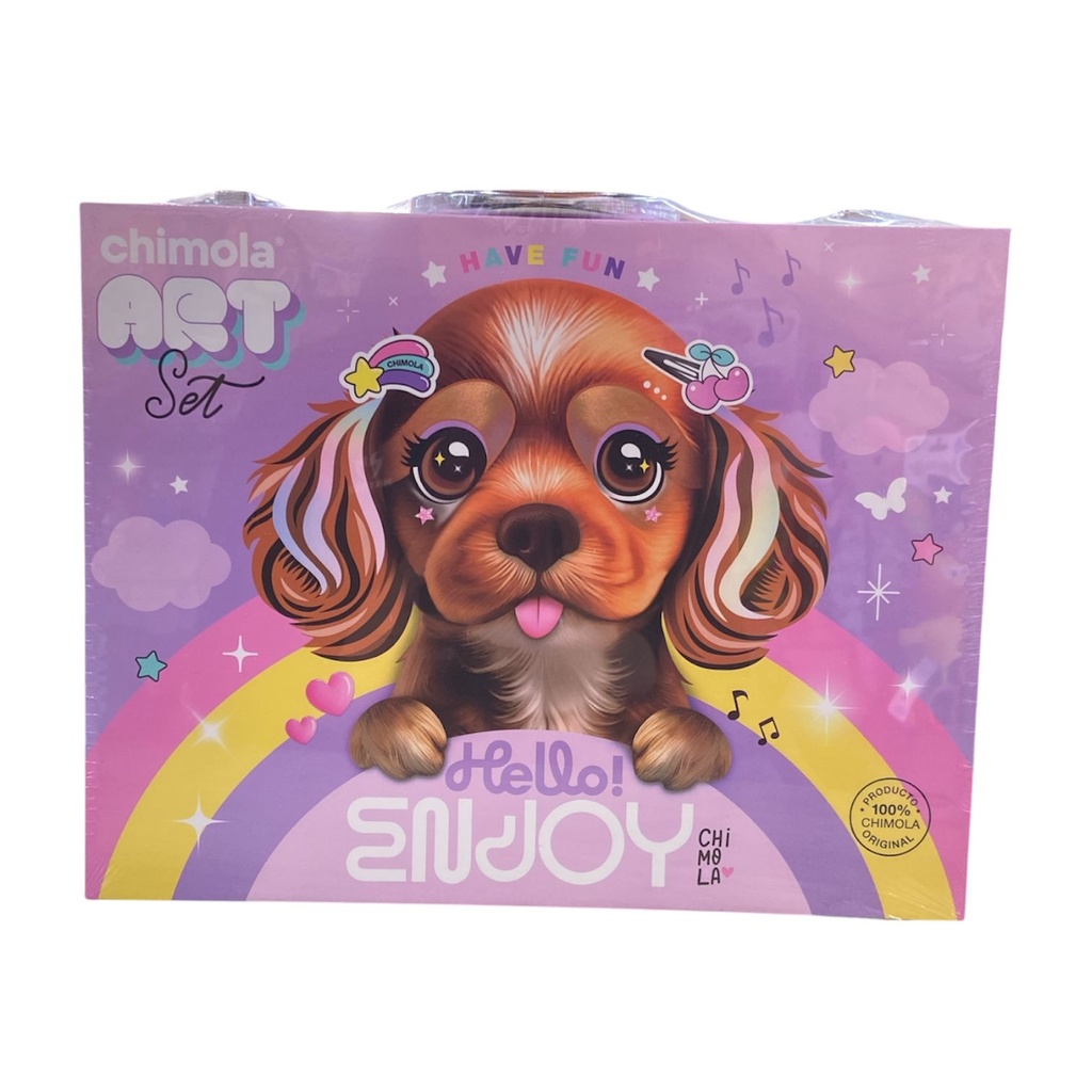 VALIJA SET DE ARTE PERRITO