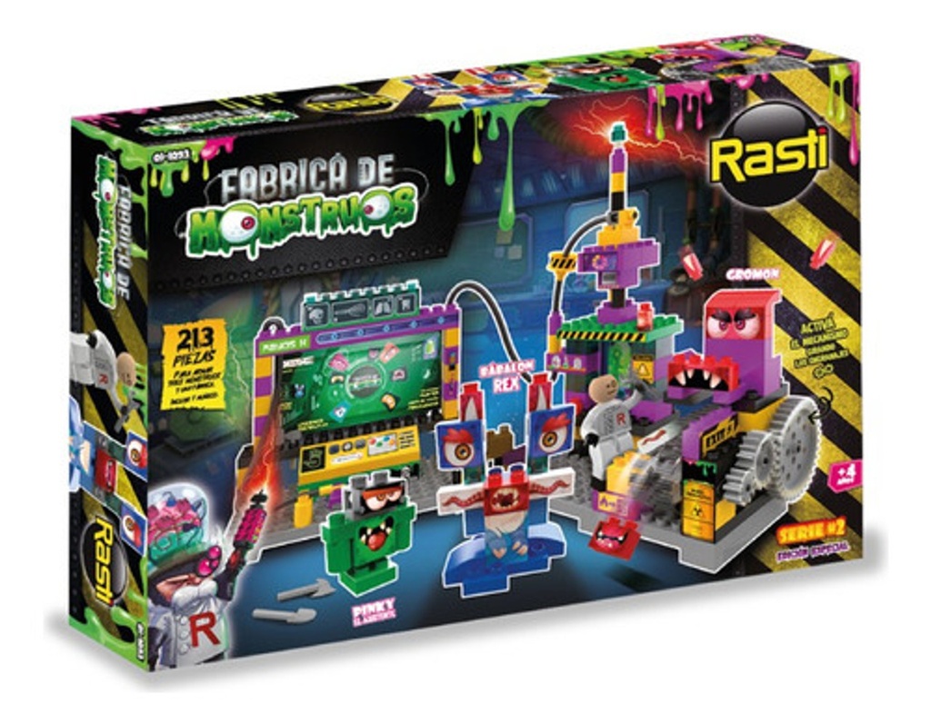 RASTI FABRICA DE MONSTRUOS 213 PIEZAS