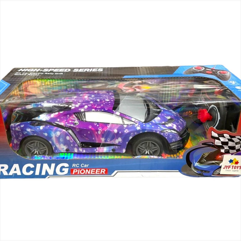 AUTO R/CONTROL RACING VIOLETA CON USB