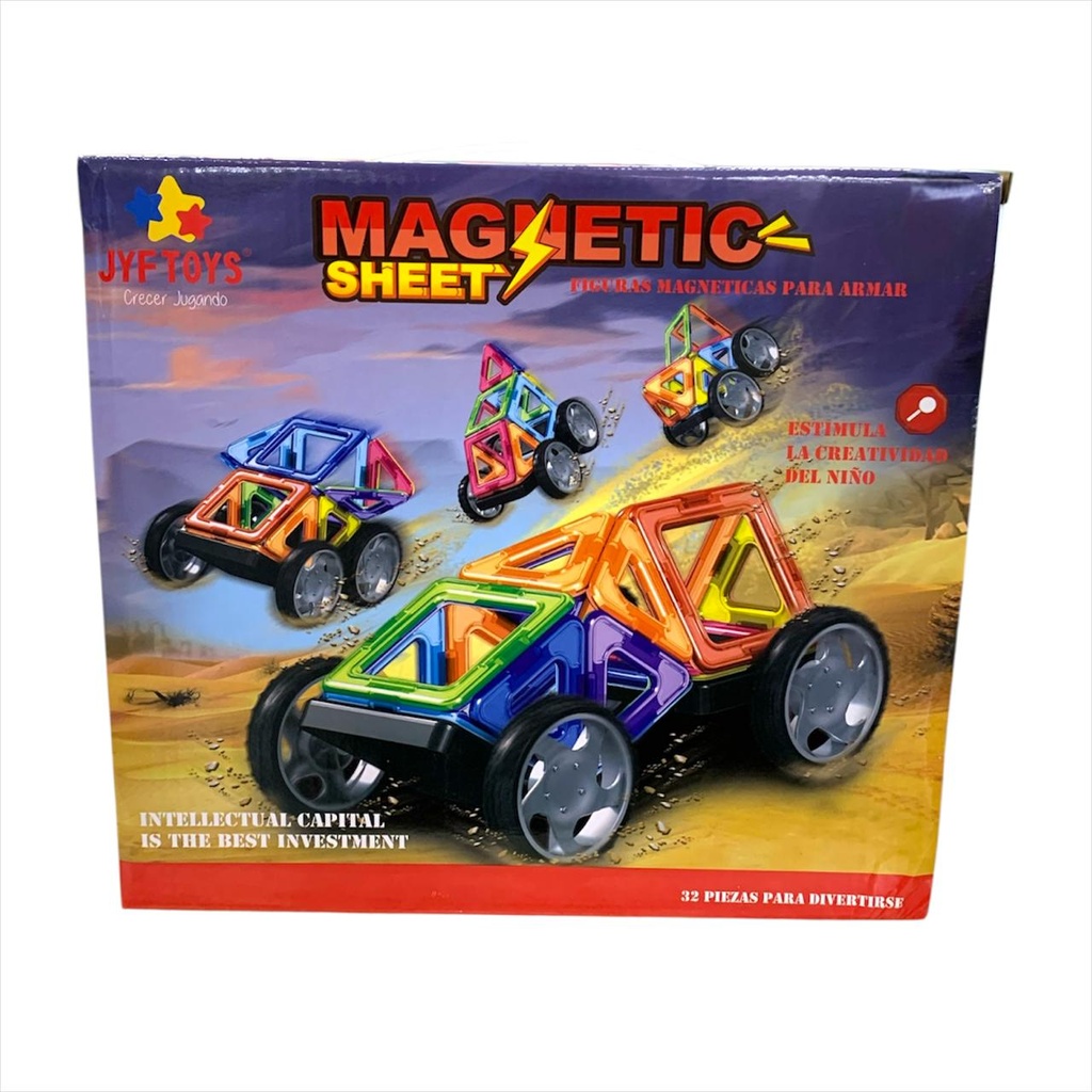 MAGNETIC SHEET 32 PIEZAS 