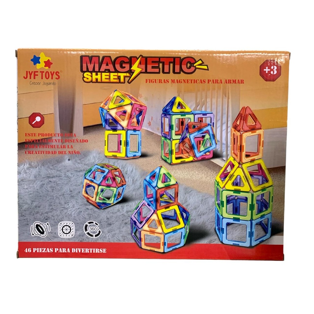 MAGNETIC SHEET 46 PIEZAS