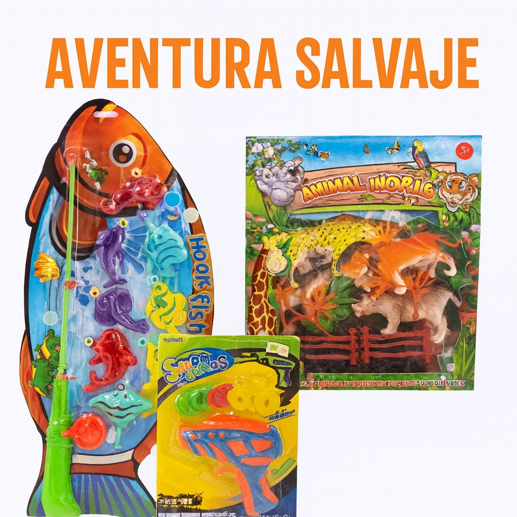 COMBO 1: "AVENTURA SALVAJE"