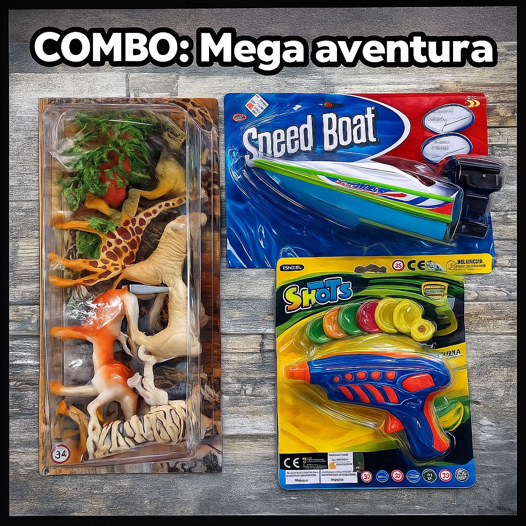 COMBO 2: "MEGA  AVENTURA" 