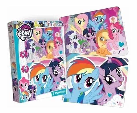2 PUZZLES 24 Y 36 PIEZAS MY LITTLE PONY
