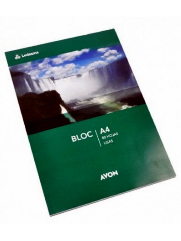 AVON BLOCK A4 LISO X80
