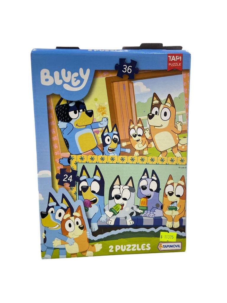 BLUEY PUZZLE 24 Y 36 PZAS