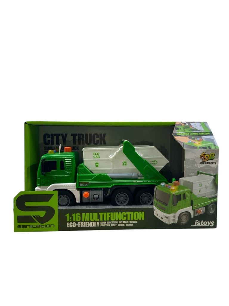 CAMION DE BASURA LUZ Y SONIDO