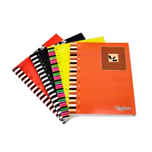 CUADERNO CON INDICE TRIUNFANTE