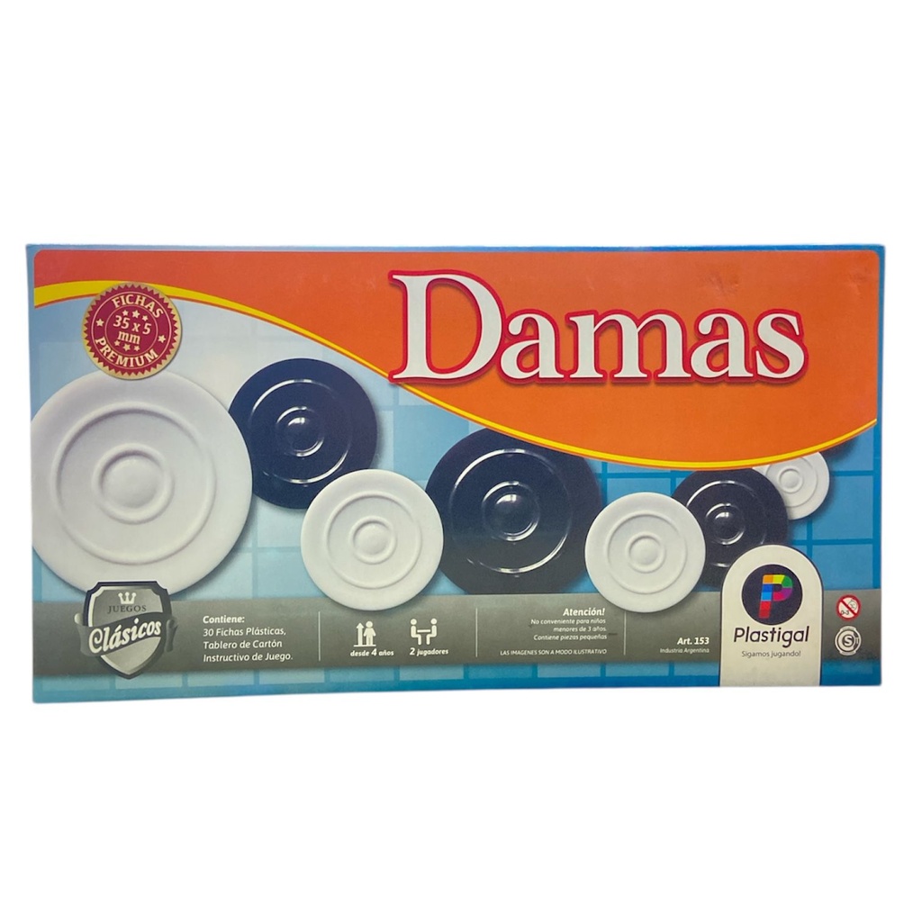 DAMAS SUPER 35MM C/TABL.40X40CMS.