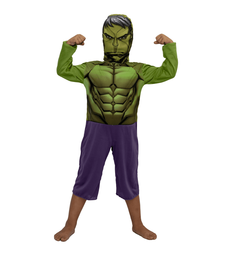 DISFRAZ ECONOMICO HULK T.1