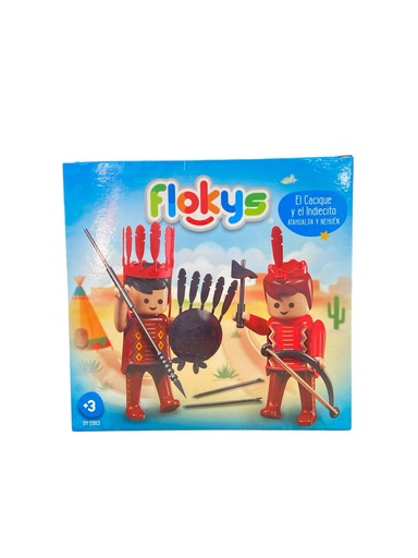 [7797336020033] FLOKYS CACIQUE Y EL INDIO