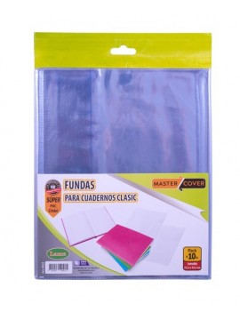 [365205] FUNDA PVC PARA CUADERNO X UNIDAD
