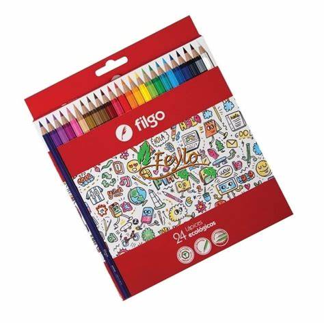 [455020] LAPICES DE COLORES FILGO X24