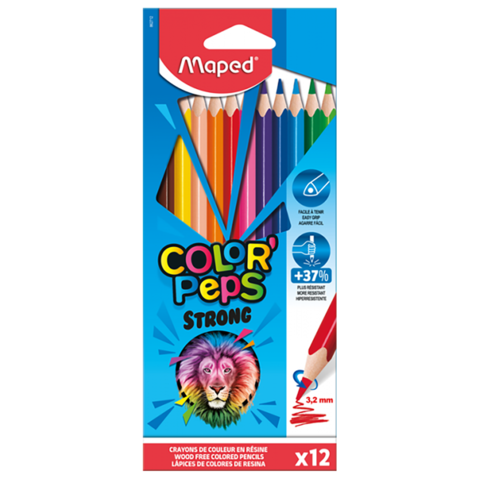 [453383] LAPICES DE COLORES MAPED X12