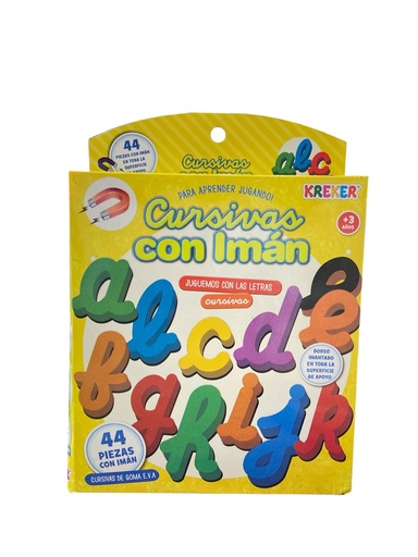 [73300327] LETRAS CURSIVAS CON IMAN