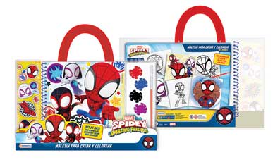 [7794008132087] MALETIN PARA CREAR Y COLOREAR SPIDERMAN