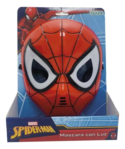 MASCARA DE SPIDERMAN C/LUZ