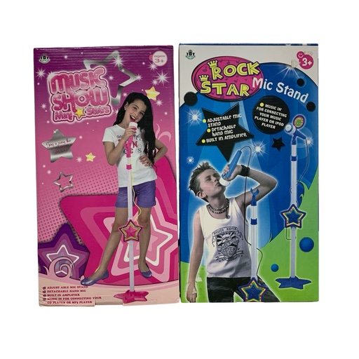 [16586] MICROFONO CON PIE MP3