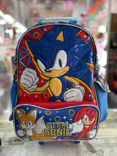 [202SO328] MOCHILA SONIC 18" CON CARRO