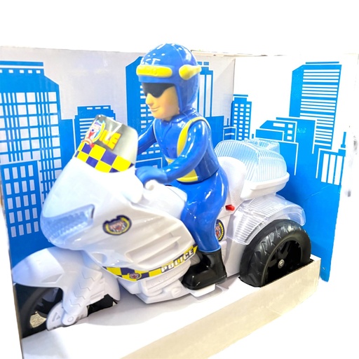 [21292] MOTO POLICIA C/LUZ Y SONIDO 