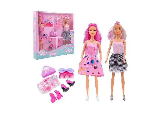 [25853410] MUÑECA TINY HERMANAS FASHION